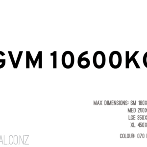 Custom Truck / Heavy Vehicle GVM Weight Sticker (Pair)