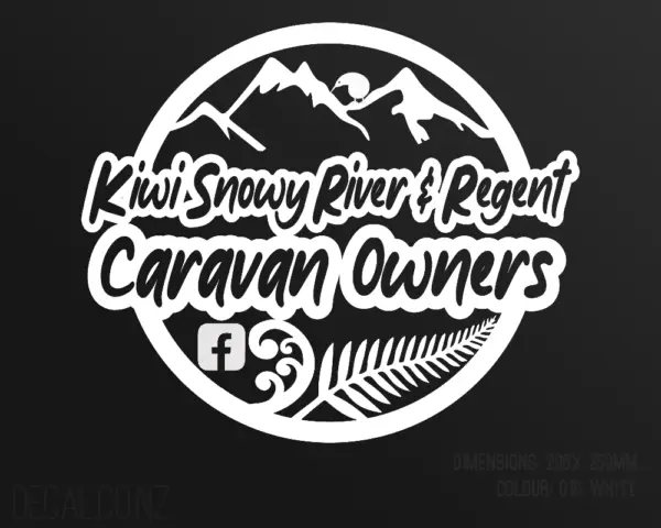 Kiwi Snowy River & Regent Caravan Club Logo NEW 2025 - Image 3