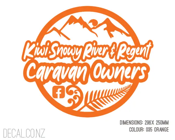 Kiwi Snowy River & Regent Caravan Club Logo NEW 2025 - Image 5