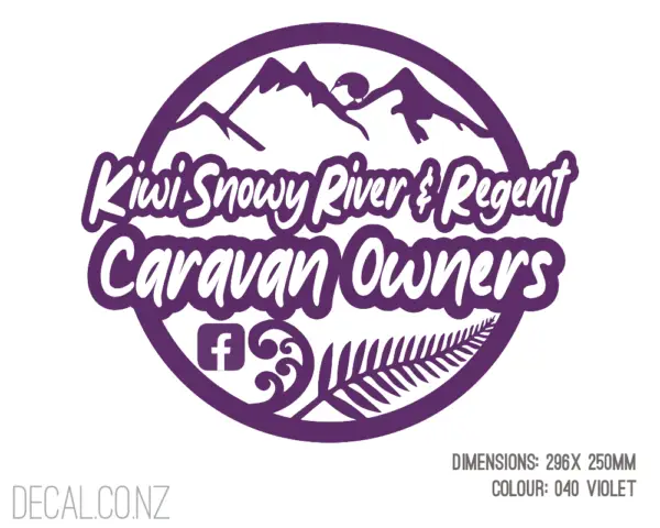 Kiwi Snowy River & Regent Caravan Club Logo NEW 2025 - Image 6