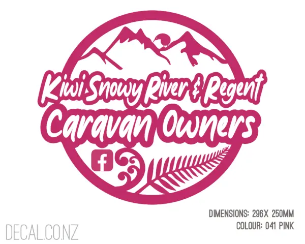 Kiwi Snowy River & Regent Caravan Club Logo NEW 2025 - Image 7