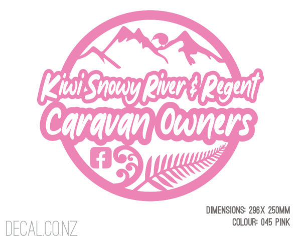 Kiwi Snowy River & Regent Caravan Club Logo NEW 2025 - Image 8