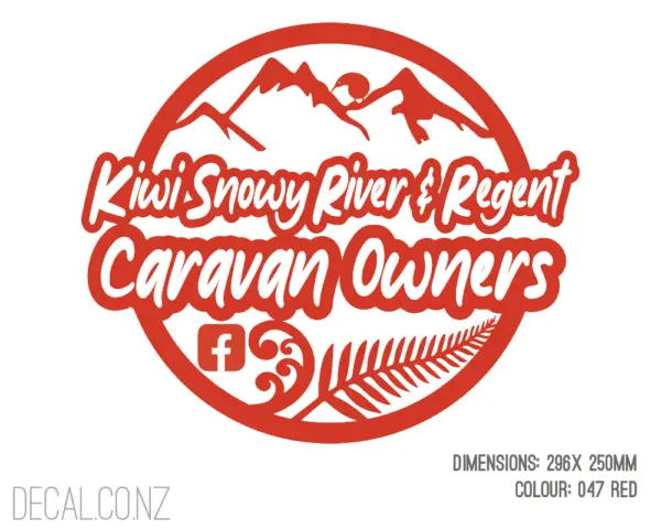 Kiwi Snowy River & Regent Caravan Club Logo NEW 2025 - Image 9