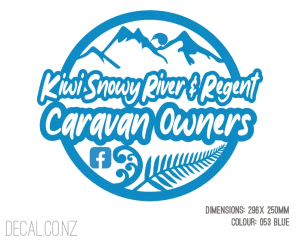 Kiwi Snowy River & Regent Caravan Club Logo NEW 2025 - Image 10