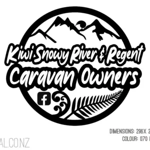 Kiwi Snowy River & Regent Caravan Club Logo