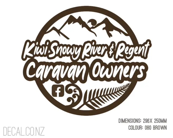 Kiwi Snowy River & Regent Caravan Club Logo NEW 2025 - Image 15