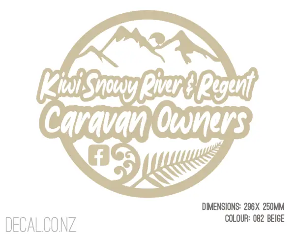 Kiwi Snowy River & Regent Caravan Club Logo NEW 2025 - Image 16