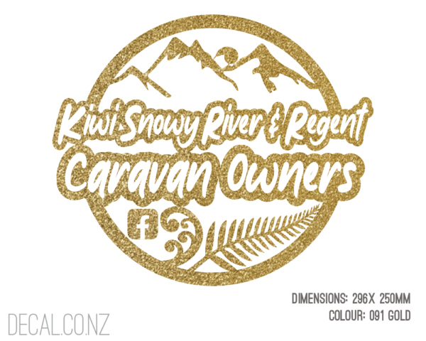 Kiwi Snowy River & Regent Caravan Club Logo NEW 2025 - Image 18