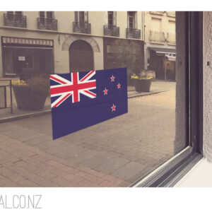 Official New Zealand Flag Printed Decal